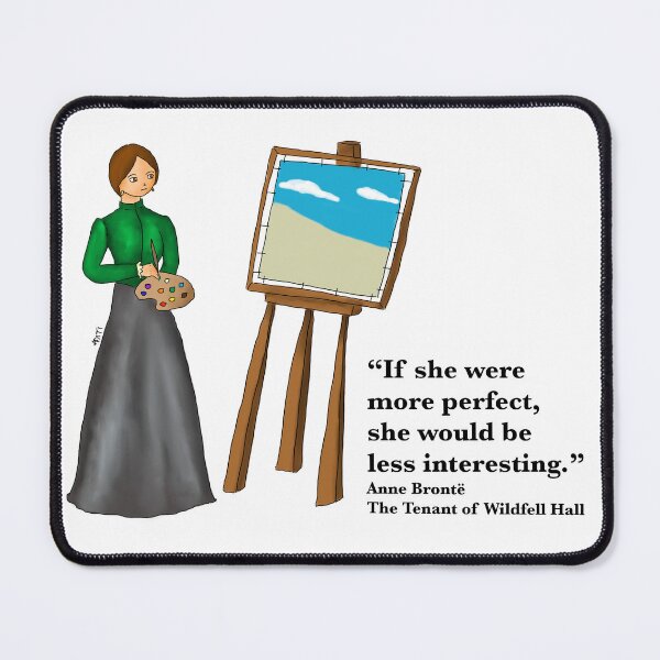 Item preview, Anne Bronte quote with artist designed and sold by aditikkumar.
