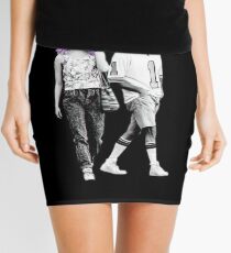 Maniac Dark Comedy Stlye Mini Skirt
