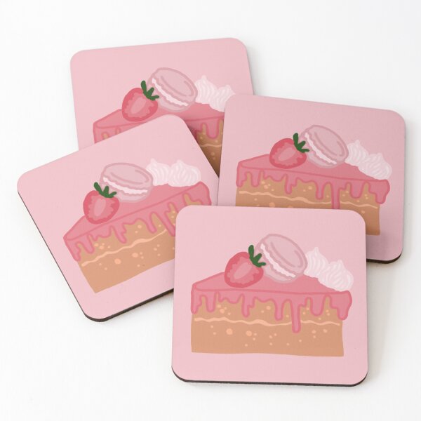 Item preview, Strawberry Cake Slice designed and sold by KalipsoArt.