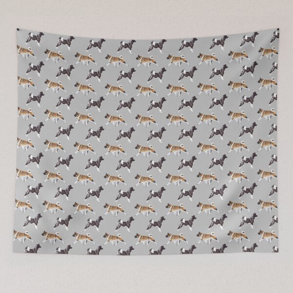 Item preview, American Akita - Repeat Pattern designed and sold by Amber Westwood.