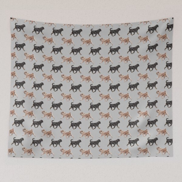 Item preview, Brussels Griffon / Griffon Bruxellois - Repeat Pattern designed and sold by Amber Westwood.
