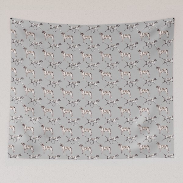 Item preview, Slovakian Rough Haired Pointer - Repeat Pattern designed and sold by Amber Westwood.