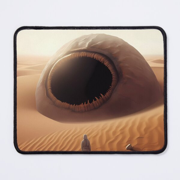 Item preview, Huge worm coming out from the sands of Arrakis designed and sold by SingularityGeek.