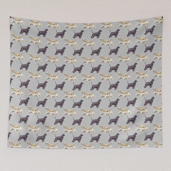 Item preview, American Cocker Spaniel - Repeat Pattern designed and sold by Amber Westwood.