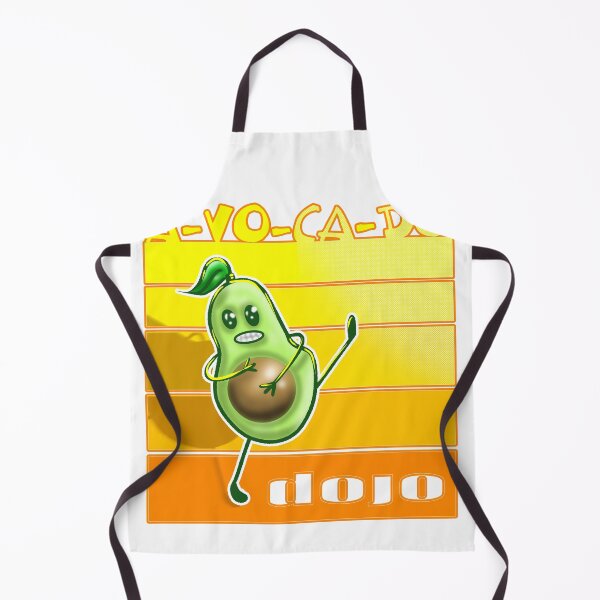 Item preview, Avocado Dojo Kung Fu Karate Cartoon Martial Arts designed and sold by Skaxolotl.