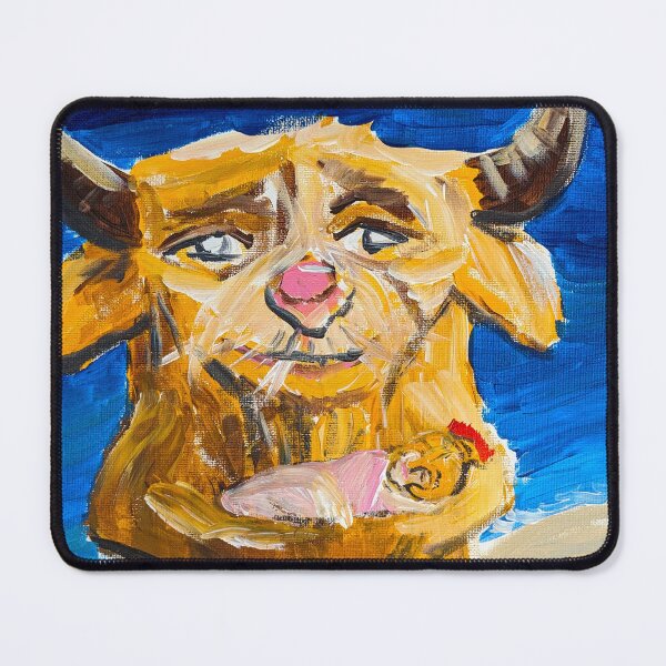 Item preview, Athena and Her Goat Father designed and sold by echomultiverse.