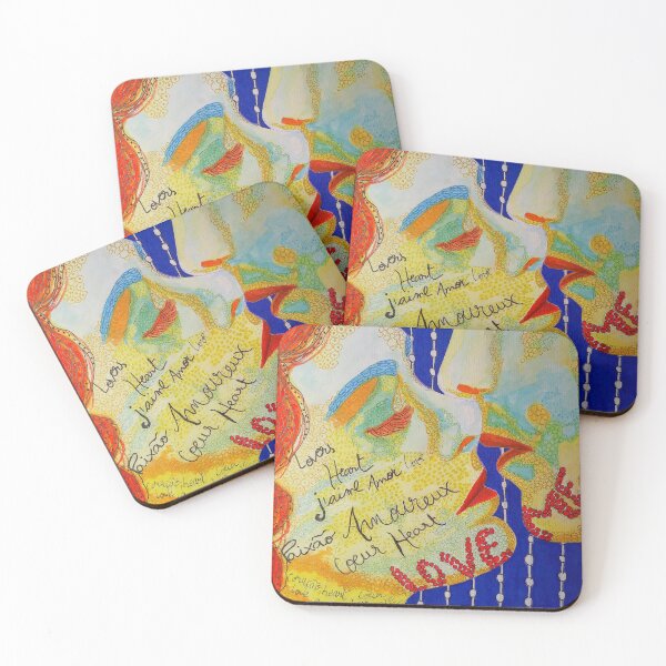 Item preview, Lovers kissing designed and sold by MARYA.ART.
