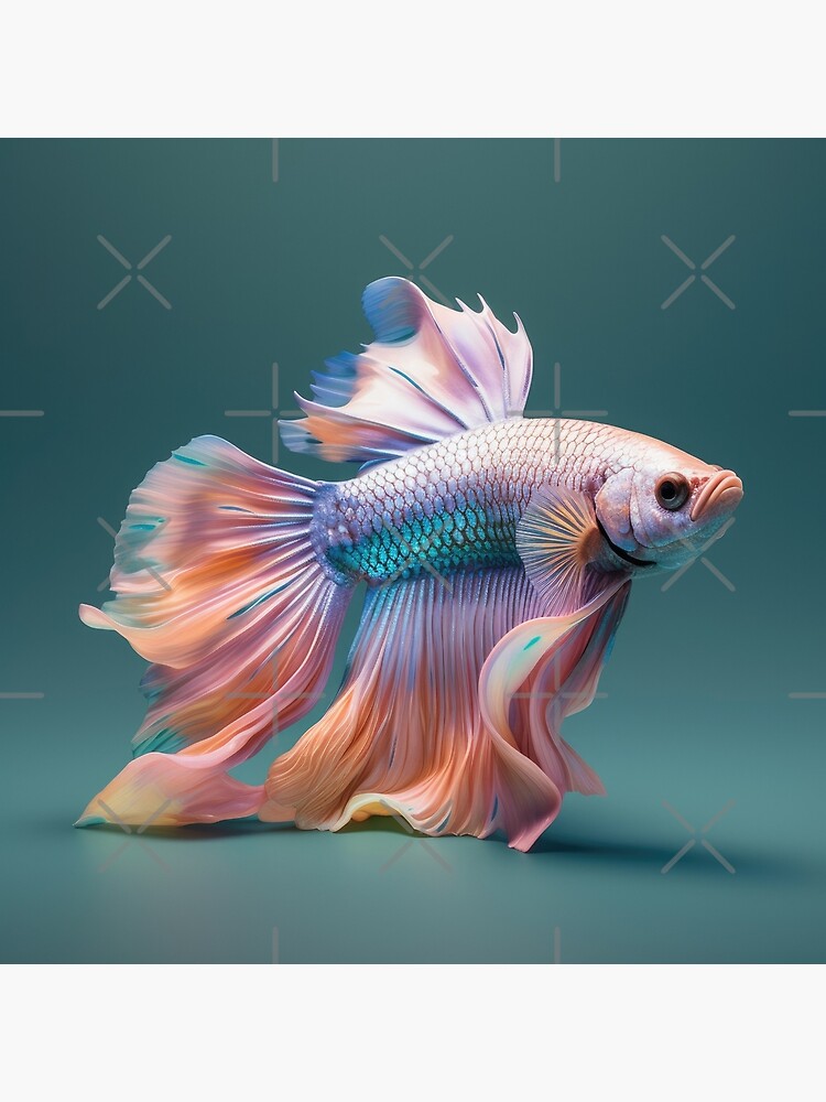Original Piece / Alpha Beta Fish / Art Board