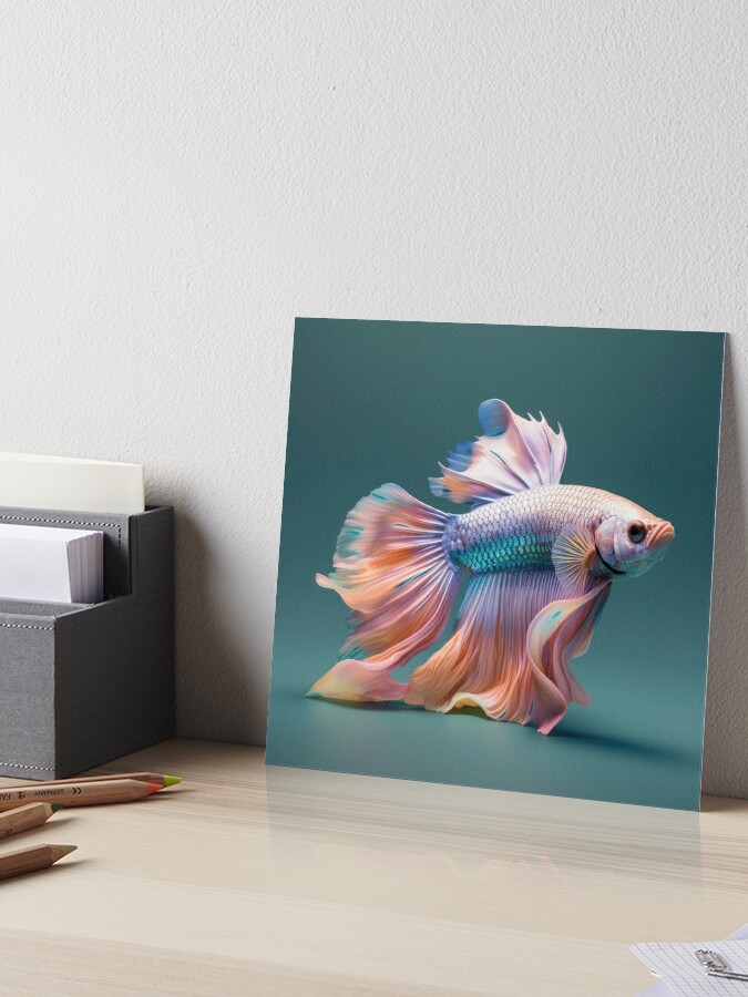 Original Piece / Alpha Beta Fish / Art Board