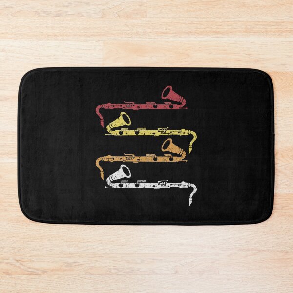 Item preview, Retro Bass Clarinet Player Big Band Music Bass Clarinet designed and sold by DSWShirts.