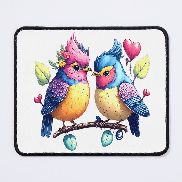 Item preview, Lovebird Whimsy designed and sold by hmadan.