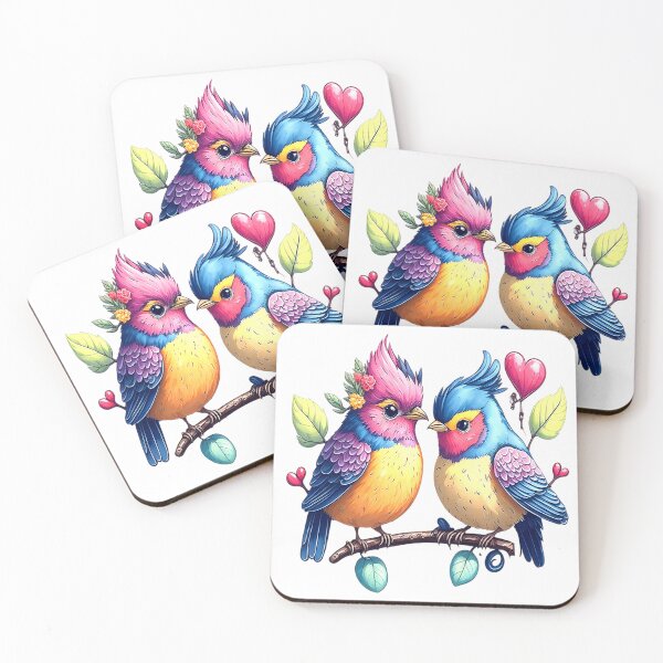 Item preview, Lovebird Whimsy designed and sold by hmadan.