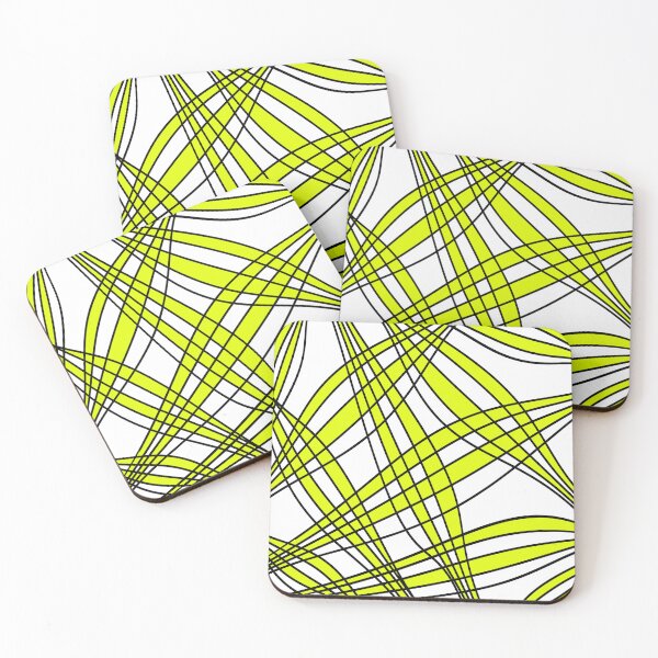 Item preview, Abstract pattern - yellow. designed and sold by K.S ART.