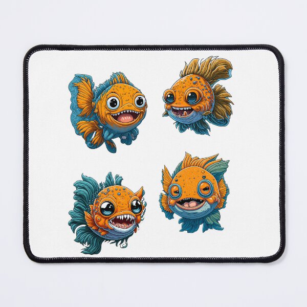 Item preview, goldfish horror designed and sold by Kingrocker.