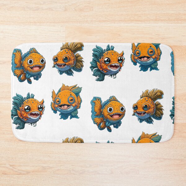 Item preview, goldfish horror designed and sold by Kingrocker.
