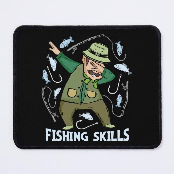 Item preview, Fishing Skills Fisherman Gift Men Father Fish Pole Fishing designed and sold by DSWShirts.