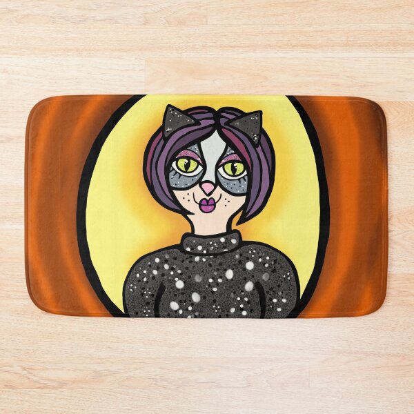 Artikelvorschau, Catty Halloween Cat Woman entworfen und verkauft von evastina.