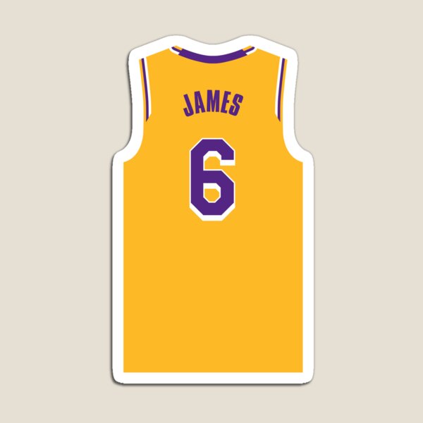 LeBron James Jersey Canvas Print for Sale by designsheaven