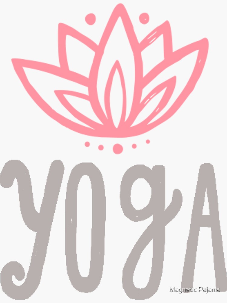 Yoga Lotus Flower by MagneticMama