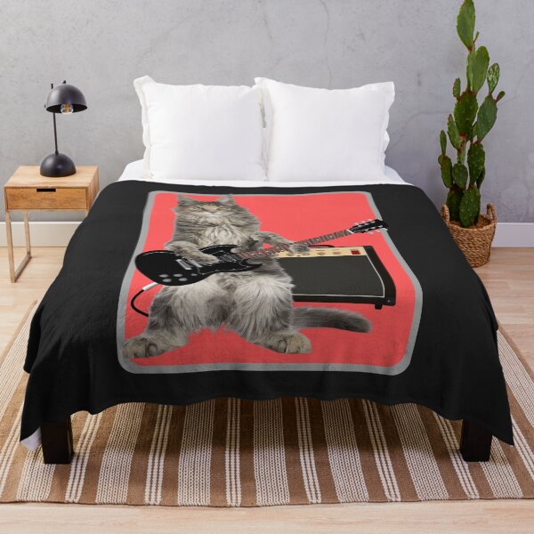 Item preview, Cat Plays Guitar designed and sold by AMERICANCHEEZ.