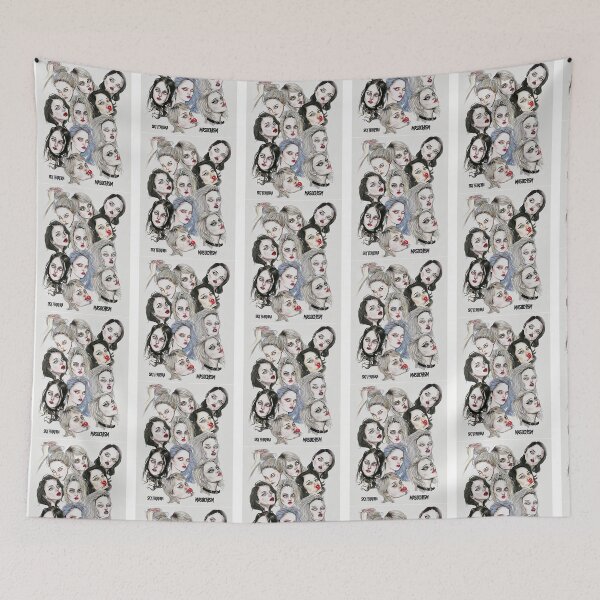 Item preview, Beautiful Woman Fan art designed and sold by AlmanBanjoCo.