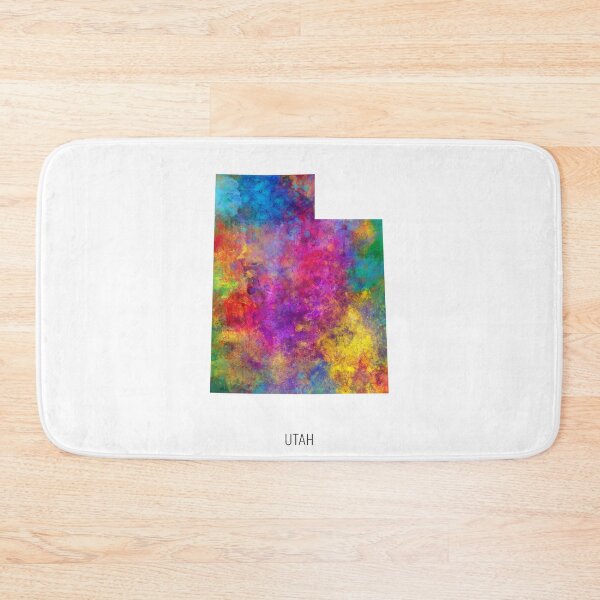 Item preview, Utah Watercolor Map designed and sold by ArtPrints.