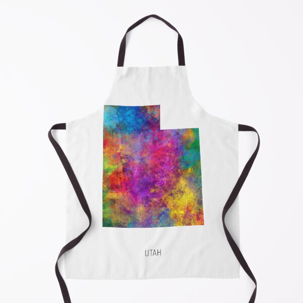 Item preview, Utah Watercolor Map designed and sold by ArtPrints.