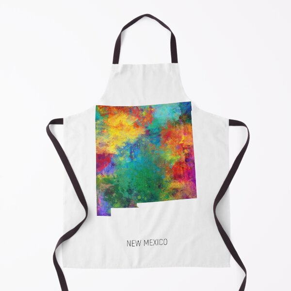Item preview, New Mexico Watercolor Map designed and sold by ArtPrints.