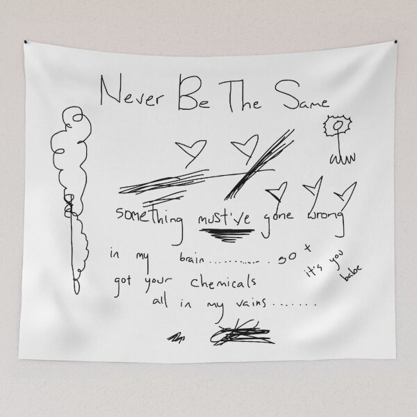 Item preview, Never Be The Same Writing designed and sold by HustlerJauregui.
