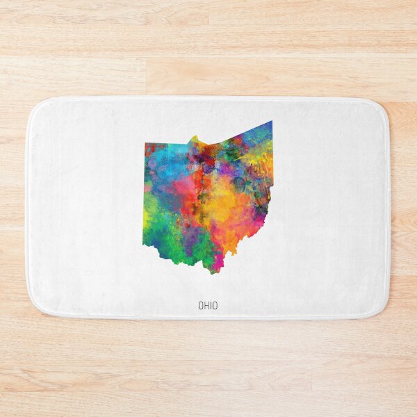 Item preview, Ohio Watercolor Map designed and sold by ArtPrints.