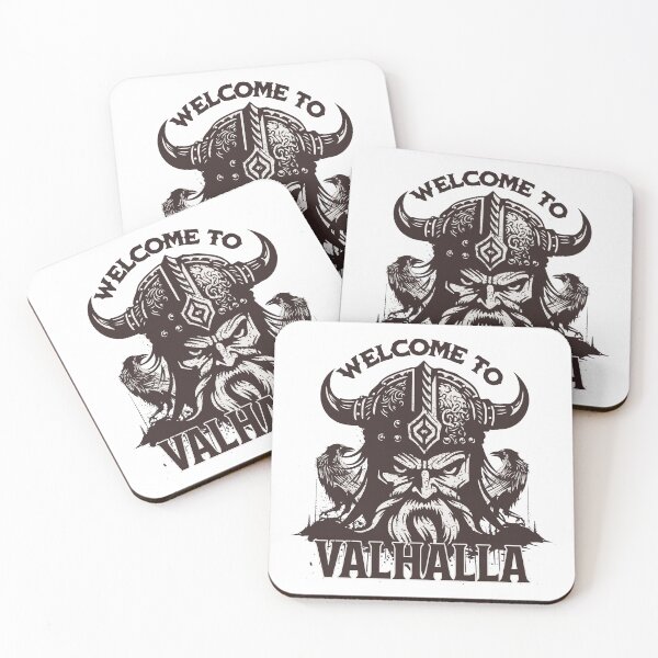 Item preview, Black and White Brutal Viking Art designed and sold by Tuong Nguyen.