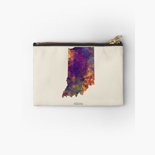 Item preview, Indiana Watercolor Map designed and sold by ArtPrints.