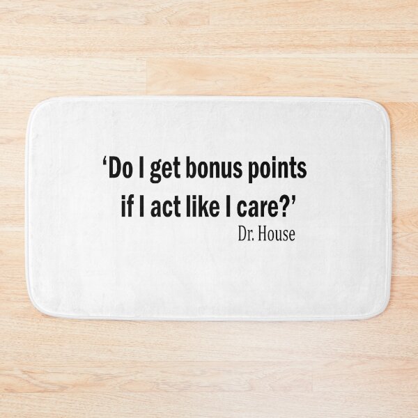Item preview, Dr House sarcastic quotes designed and sold by shaxzodd.