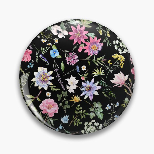 Item preview, Space Flowers pattern designed and sold by Catiess.