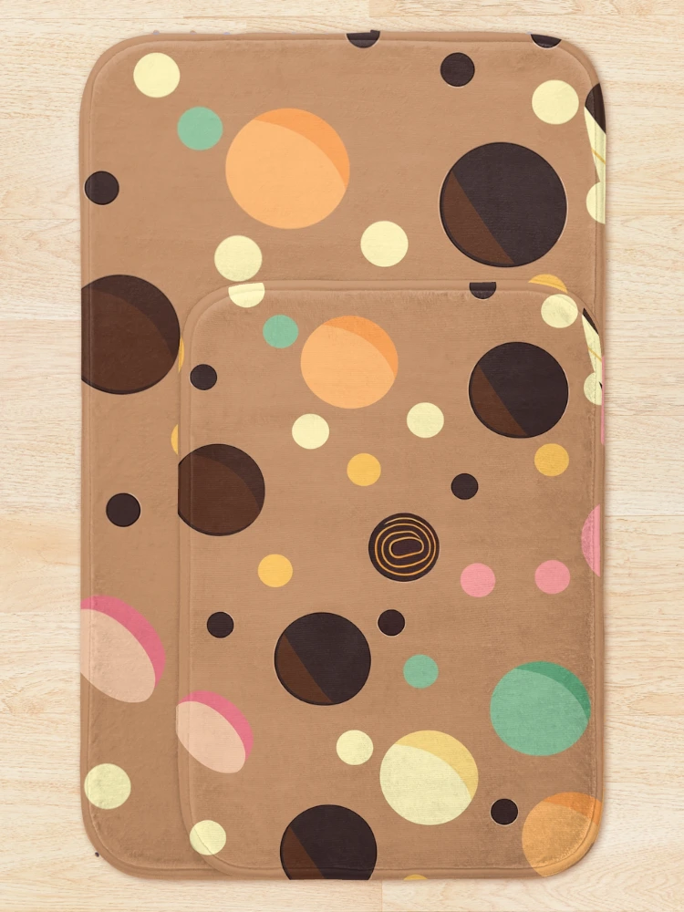 Thumbnail 5 of 6, Bath Mat, Choco Pattern designed and sold by Amir Faysal.