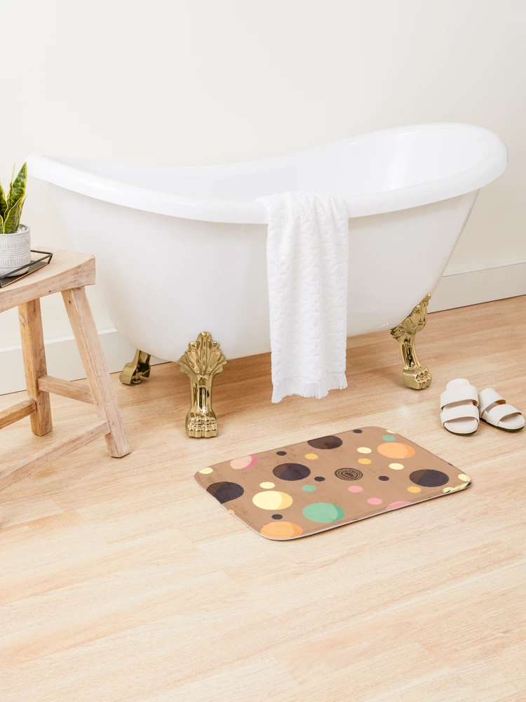Thumbnail 2 of 6, Bath Mat, Choco Pattern designed and sold by Amir Faysal.