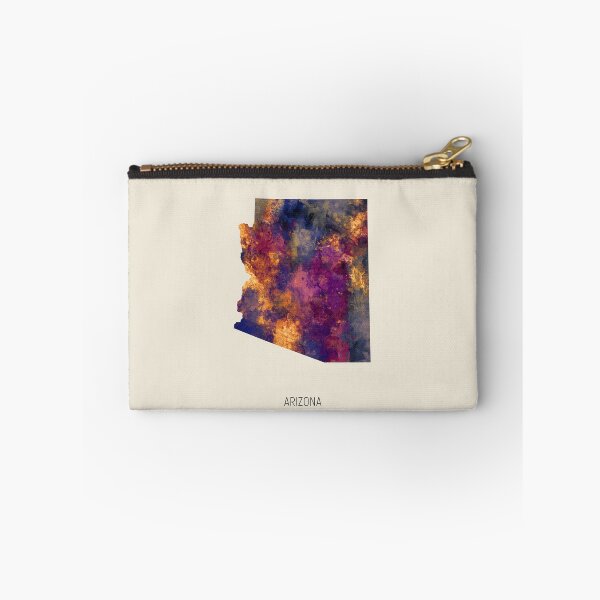 Item preview, Arizona Watercolor Map designed and sold by ArtPrints.