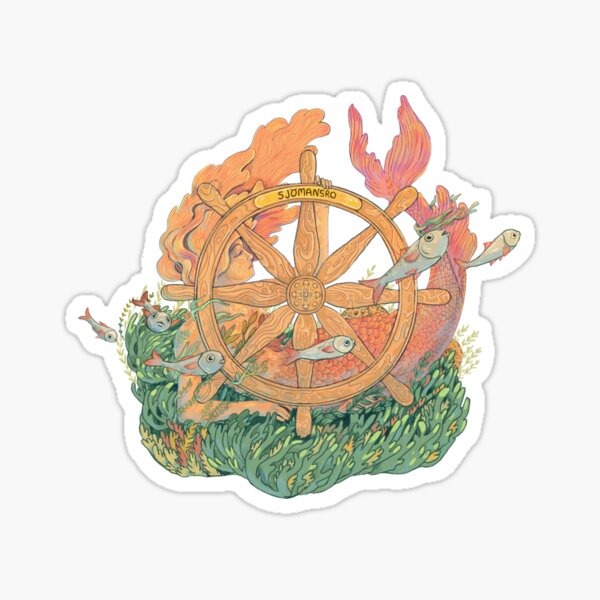 Mermaid rest Sticker