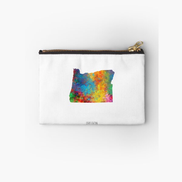 Item preview, Oregon Watercolor Map designed and sold by ArtPrints.