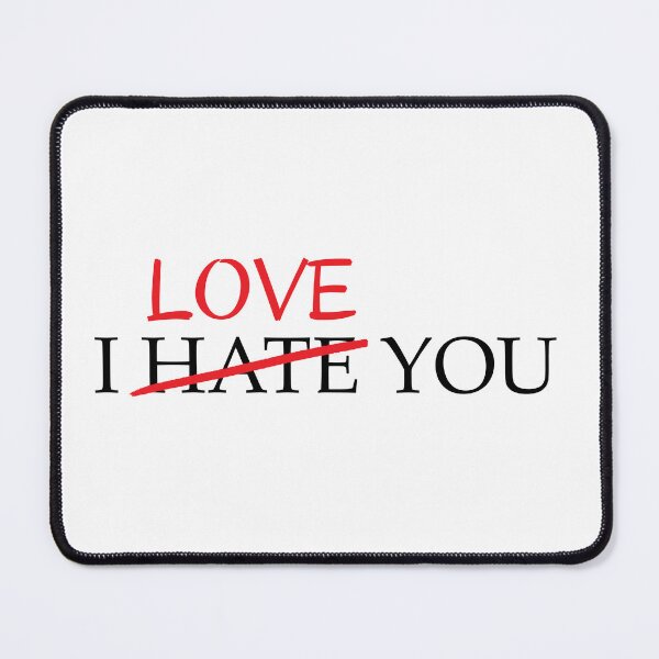 Item preview, Hate or Love designed and sold by midnightnavyblue.