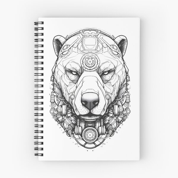 Item preview, Cybernetic Polar Bear Head designed and sold by Peno Saur.