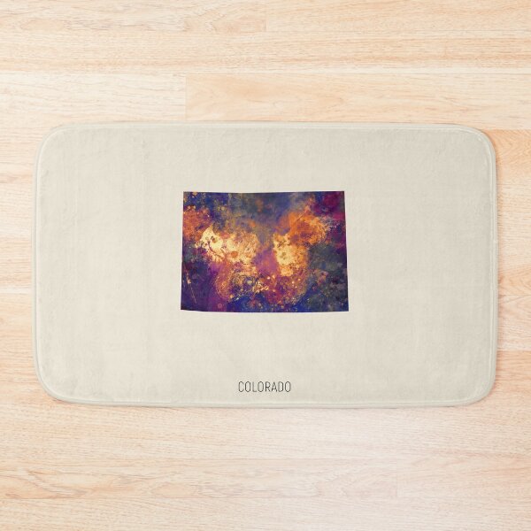 Item preview, Colorado Watercolor Map designed and sold by ArtPrints.