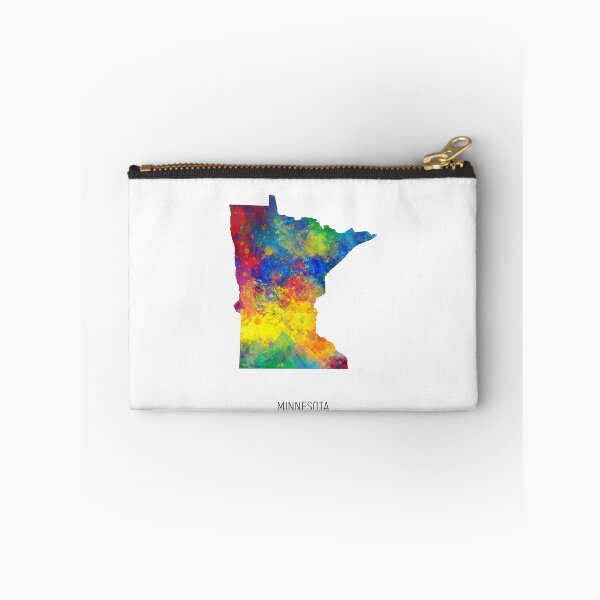 Item preview, Minnesota Watercolor Map designed and sold by ArtPrints.