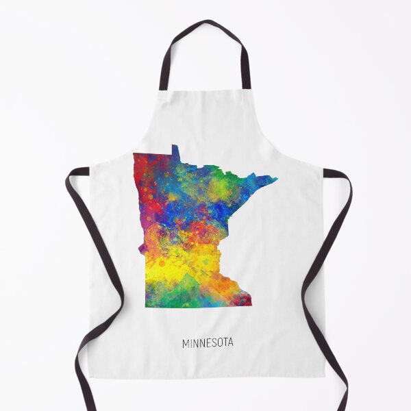 Item preview, Minnesota Watercolor Map designed and sold by ArtPrints.