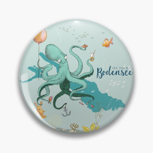Item preview, Lake Constance Party | Octopus ensures a good mood at Lake Constance designed and sold by hilledesign.