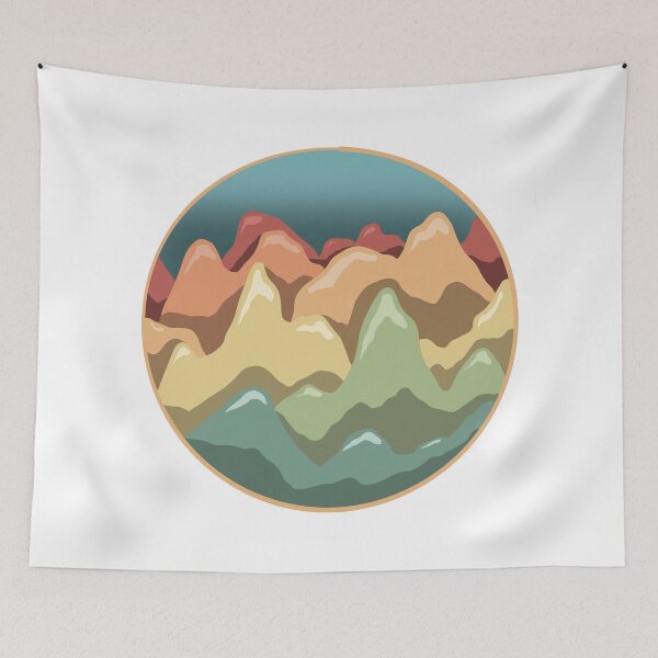Item preview, Mountain range designed and sold by WatidStudio.