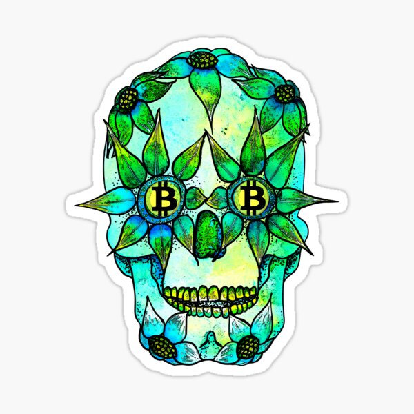 Lady Green Sticker