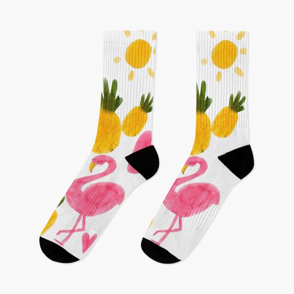 Item preview, Summer Patterns With Flamingos And Pineapples designed and sold by Thepsonthi.