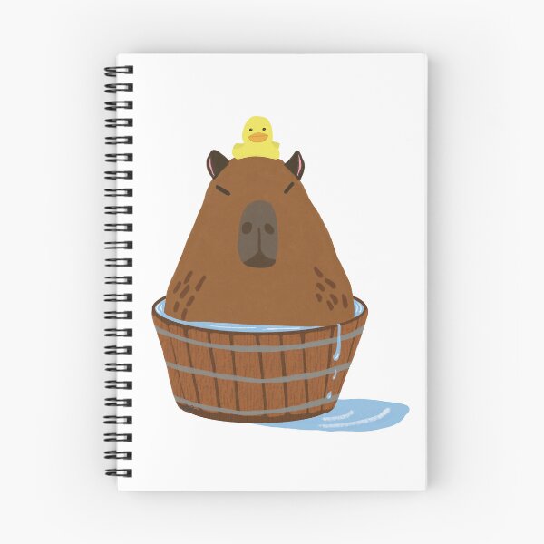 Item preview, Capybara in ofuro designed and sold by kslittleworld.