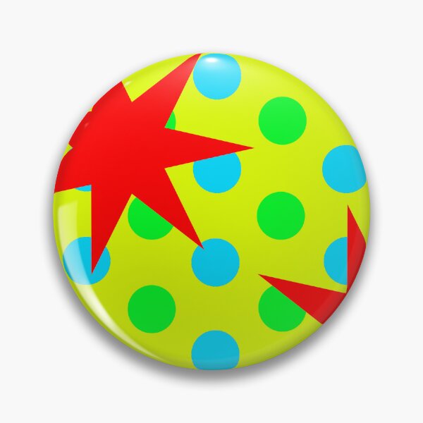 Item preview, Two Red Stars on Yellow designed and sold by GEOMETRIC ART .